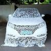 JKSTDPV Large Camouflage Net 33x39ft 10x20ft 6.5x10ft 13x23ft Camo Net White Decoration Netting Snow Camo Netting Garden Sunscreen Nets Camouflage Netting for Camping Shooting Hunting(4x12/13x39ft) view 4