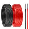 18 Gauge Marine Wire Tinned Copper Boat Cable, Standard USA OFC Oxygen Free Copper Wire for Automotive Boat Speakers Solar Outdoors (18 Gauge 50FT Red + 50FT Black) view 1