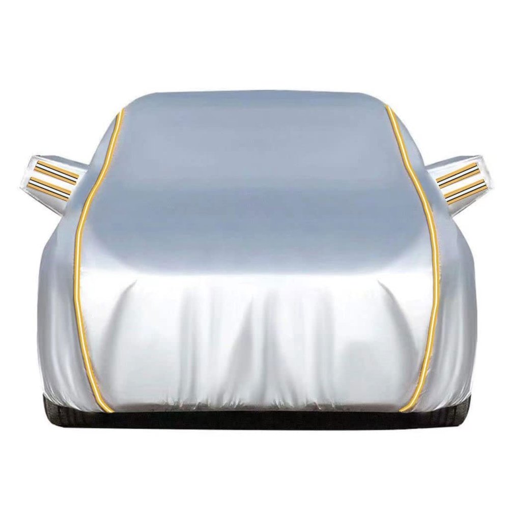 Car Cover for Cadillac Lyriq 2023-2025, Car Tarpaulin Outdoor Waterproof Scratch-Resistant Breathable All-Weather Snow and rain uv Protection with Zipper Full Cover