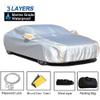 Car Cover for Cadillac Lyriq 2023-2025, Car Tarpaulin Outdoor Waterproof Scratch-Resistant Breathable All-Weather Snow and rain uv Protection with Zipper Full Cover view 4