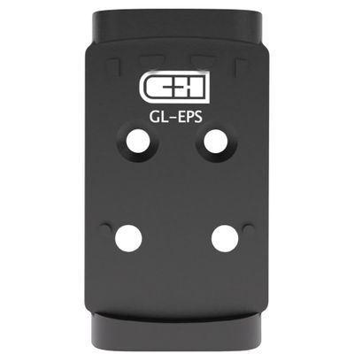 C+H Precision Optic Adapter Plate Compatible with Glock 17 19 MOS to Holosun EPS | EPS Carry | Made in The USA
