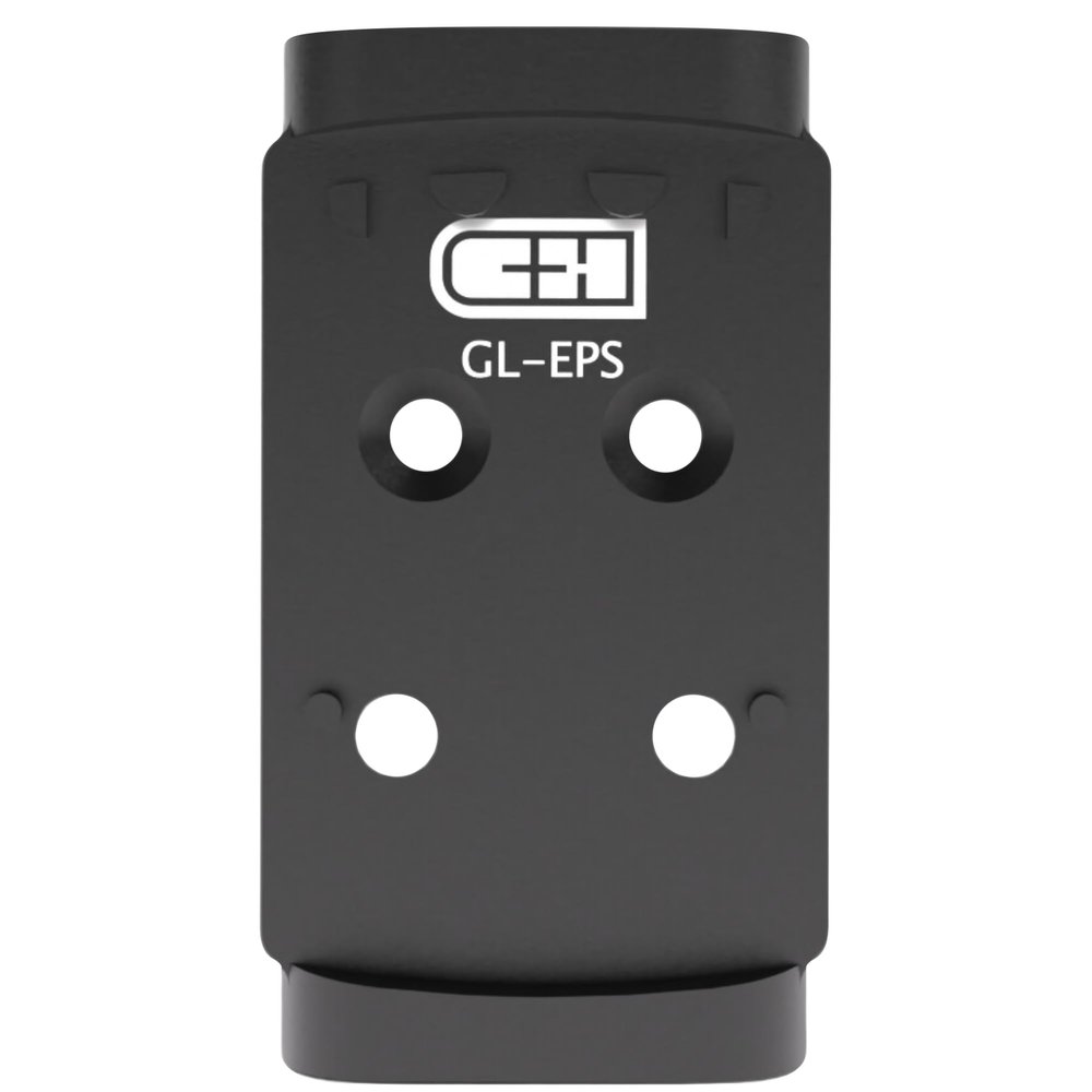 C+H Precision Optic Adapter Plate Compatible with Glock 17 19 MOS to Holosun EPS | EPS Carry | Made in The USA