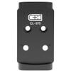 C+H Precision Optic Adapter Plate Compatible with Glock 17 19 MOS to Holosun EPS | EPS Carry | Made in The USA view 1