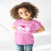 Big Sister Shirt I'm Going to Be A Big Sister New Announcement Toddler Shirts Girl Promoted Outfit Baby Girls Heart tee (US, Age, 3 Years, Pink) view 2