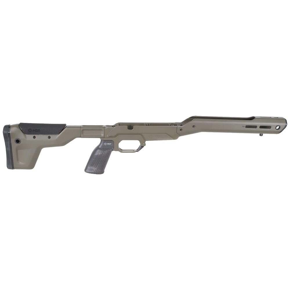 MDT HNT-26 Chassis System Compatible with Howa 1500 SA RH, Cobalt Green