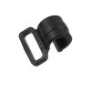 Woogim 40PCS Plastic C Shaped Clips Webbing Strap Clamp Outdoor Tent Poles Connectors of 0.43" Black Clip to Fix Tent Cover Screen for Width of Webbing Strap Less Than 0.75" Black view 3