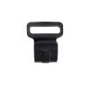 Woogim 40PCS Plastic C Shaped Clips Webbing Strap Clamp Outdoor Tent Poles Connectors of 0.43" Black Clip to Fix Tent Cover Screen for Width of Webbing Strap Less Than 0.75" Black view 4