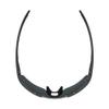 Magpul Defiant Tactical Glasses Sport Sunglasses for Men, Black Frame, Polarized Gray Lens with Red Mirror view 3