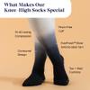 Comrad- Socks- Knee-15-20 mmHg L2- Nylon- Neon/Pink Ombre -XL view 2