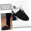 BESPORTBLE Bowling Shoe Covers with Adjustable Elastic Straps Wear-Resist Sliding Shoe Covers for Indoor Bowling Compact and Easy to Carry for Enhanced Performance and Injury Prevention view 2