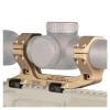 Reptilia AUS 30mm Optic Mount 1.70 Inch Bore Height, MIL-STD Type III Hard Anodized, Billet 7075-T6 Aluminum (FDE) view 4