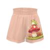 SCRAWLGOD Mushrooms Frog Girls Athletic Shorts Size 7-8 Snail High Waist Butterfly 2 in 1 Sports Shorts for Little Girls Gym Running Shorts Summer Kids Elastic Flowy Skorts Breathable view 4