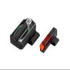 HIVIZ FastDot H3 Tritium/Fiber-Optic Sight Set for SIG P320  Day/Night Visibility, Steel Construction, Low-Profile Design view 1