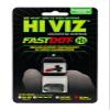 HIVIZ FastDot H3 Tritium/Fiber-Optic Sight Set for SIG P320  Day/Night Visibility, Steel Construction, Low-Profile Design view 2