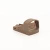 SHIELD SIGHTS SMSc - Shield Mini Sight Compact (8MOA) RMSc Footprint - Crystal Clear Glass Lens - Co-Witness - Open Reflex Sight - FDE Polymer Housing - EDC/CCW - Always On - Automatic Brightness view 1