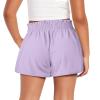 SCRAWLGOD Frog Girls Athletic Shorts Size 6-12 Month Strawberry Toddler Kids High Waist Butterfly Shorts for Girls Flowy Shorts Summer Butterfly Shorts Casual School Children Cheer Gym Skorts view 2