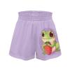 SCRAWLGOD Frog Girls Athletic Shorts Size 6-12 Month Strawberry Toddler Kids High Waist Butterfly Shorts for Girls Flowy Shorts Summer Butterfly Shorts Casual School Children Cheer Gym Skorts view 4