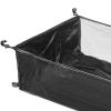 Aymzbd Rectangular Foldable Table with Built-in Handle & Steel Legs, Sturdy, Portable, Ideal for Outdoor Camping, Meals, BBQs, Indoor Events, Adjustable Height, Mesh Storage Bag view 2