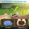 Portable Toilet Absorbent Gel Powder, 60 Pack Poo Gel for Camping Toilet Solid Waste and Urine, Eco Gel for Outdoor Recreation Hiking Fast-Acting Gel Deodorizing Treatment view 4