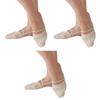 Sasaki Gymnastics, Rhythmic Gymnastics, Demi Shoes, Beige, L 153, Set of 3 view 1
