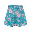 SCRAWLGOD Cherry Blossom Girls Athletic Shorts Size 1T-2T Girls Flowy Running Shorts Tennis Active Butterfly Shorts Double Layer Sports Skorts with Pockets Quick-Drying Cartwheel Shorts Elastic view 4