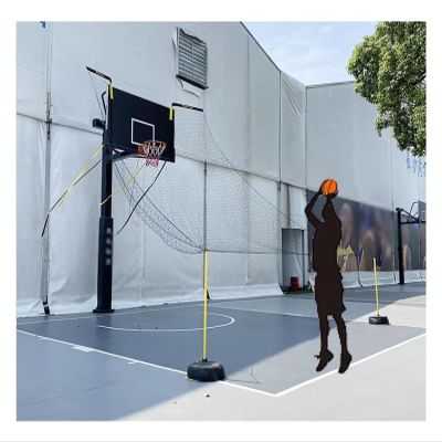 XQZMZSCP Shooting Basketball Rebounder Net Return, Suspended Basketball Return Attachment for Shot Training Efficiency