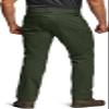 CQR Men's Active Flex Tactical Pants, Water Resistant Lightweight Stretch Cargo Work Hiking Pants, Sierra Dark Spruce, 38W x 32L view 2