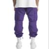 whox Mens Cargo Pants Casual Outdoor Hiking Pants for Men Athletic Joggers Sweatpants Purple view 4