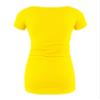 Decrum DISC Cute Maternity Tops for Women - Casual Womens Pregnancy Shirts [40022372-AK] | Lemon Yellow, S view 4
