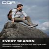 CQR Men's Active Flex Tactical Pants, Water Resistant Lightweight Stretch Cargo Work Hiking Pants, Sierra Sandstorm, 40W x 32L view 4