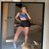 TRYTO Impulse Collection Compression Impact Shorts Women Hidden Scrunch Workout Seamless Squat Proof Short Black, X-Large view 3