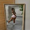 TRYTO Impulse Collection Compression Impact Shorts Women Hidden Scrunch Workout Seamless Squat Proof Short Light Pink, Large view 3