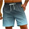 Mens Trunks with Compression Liner Swimsuit Mens Swim Trunks Men 3XL Swim Shorts for Men 5 Inch Swim Trunks Men Mens 5 Inch Inseam Swim Trunks view 1
