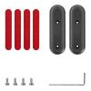 huiyany Reflective Sticker Rear Wheel Hub Protective Shell Case Screw Tools for Ninebot Max G30 G30D Electric Scooter Decorative Cover(Red) view 1