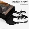 LMNGH Drawstring Backpack Sport Gym Rooster And Chicken Sackpack Bag With Side Pocket Resistant Sackpack for Women Men view 4