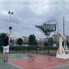 XQZMZSCP Metal Basketball Return Attachment for Hoop, Hang Basketball Rebounder Net Return, Basketball Hoop Shot Returner view 2