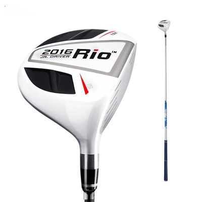 #1 Golf Club Wood - Junior Fairway Wood Golf Club for Kids Boys Girls, Wooden Golf Club with Precision Balance and Alignment (Black,9-12Y)