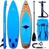 10'6 'Stingray' Inflatable Paddle Board, Adult & Youth Stand Up Paddle Board Package Includes Adjustable SUP Paddle, Stylish Backpack, Hand Pump & Ankle Leash view 1