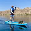 10'6 'Stingray' Inflatable Paddle Board, Adult & Youth Stand Up Paddle Board Package Includes Adjustable SUP Paddle, Stylish Backpack, Hand Pump & Ankle Leash view 2