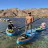 10'6 'Stingray' Inflatable Paddle Board, Adult & Youth Stand Up Paddle Board Package Includes Adjustable SUP Paddle, Stylish Backpack, Hand Pump & Ankle Leash view 3