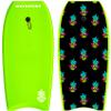 'Flying Pineapple' Kids Bodyboard 36" Body Board & Leash, Vibrant Graphics, Lightweight Soft Top Bodyboard, Foam Core, HDPE Slick Bottom & Included Wrist Leash, Great for Kids, Youth & Adult Surfers view 1