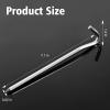 RITDVNI 20Pcs 7" Tent Pegs Ground Stakes, Metal Stakes, Camping Peg for Pitching Camping, Camping, Outdoor Decoration view 2