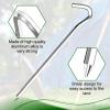 RITDVNI 20Pcs 7" Tent Pegs Ground Stakes, Metal Stakes, Camping Peg for Pitching Camping, Camping, Outdoor Decoration view 3