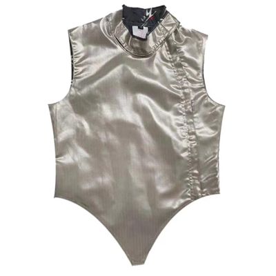 LYXXJRYBHD Fencing Uniform for Adults & Kids, Foil Metal Clothing, Fencing Gear, Washable, Can Participate in Competitions, Left Hand(Silver,50)
