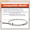 Mhrxusd 14FT CC18914 Control Cable Compatible with Mercury MerCruiser Mariner Boat Engines, Boating Throttle/Shift Cable 14'(4.2m) view 4