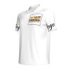 NineFit Basics Custom T Shirts Design Your Own Text Custom Polo Shirts Perfect for Advertising Customizable Polo Shirt Customizable Gifts X-Large White view 1