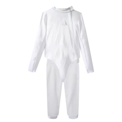 LYXXJRYBHD 800N Fencing Uniform Suit, Fencing Gear, Fencing Equipment, 3-Piece Set for Kids & Adults, for Foil, Epee, Sabre, Left Hand(48)