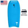 Kids Bodyboard 36" Body Board & Leash, Stylish Graphics, Lightweight Soft Top Bodyboard, EPS Foam Core, HDPE Slick Bottom & Included Wrist Leash, Great for Kids, Children and Youth Surfers view 3