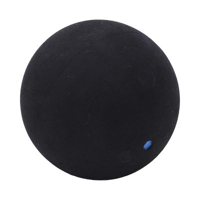 BONKZEBU 37mm Single Dot Squash Balls Rubber Squash Racket Balls for Beginner Competition Training (Single Blue dot)