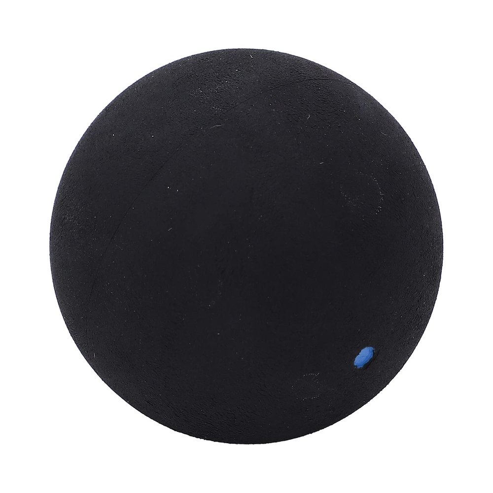 BONKZEBU 37mm Single Dot Squash Balls Rubber Squash Racket Balls for Beginner Competition Training (Single Blue dot)